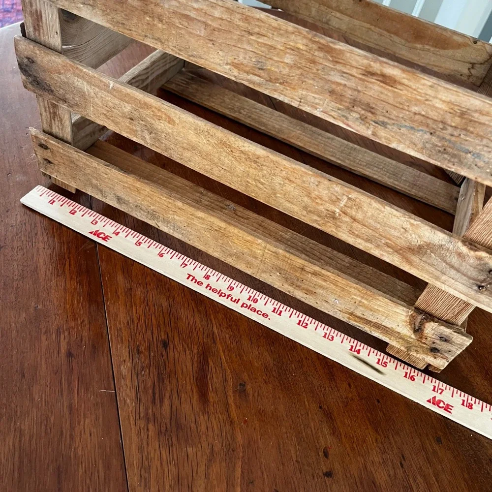 Antique Primitive Wooden Crate